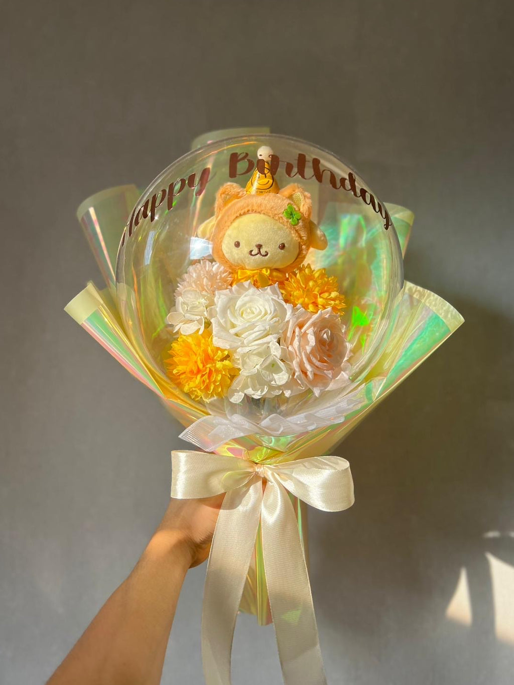 Pompompurin with Yellow & Peach