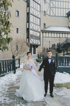Pillars backdrop - Standard Wedding Set