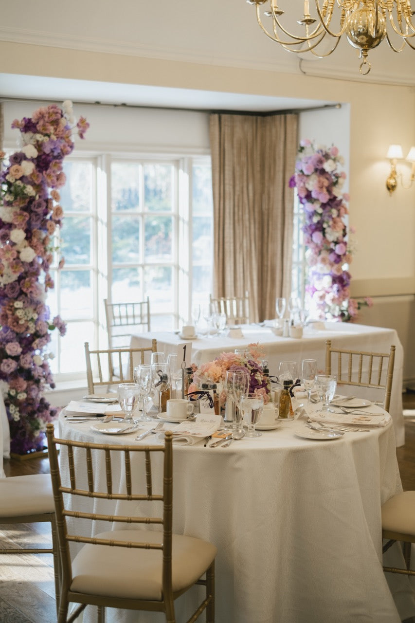 Pillars backdrop - Standard Wedding Set
