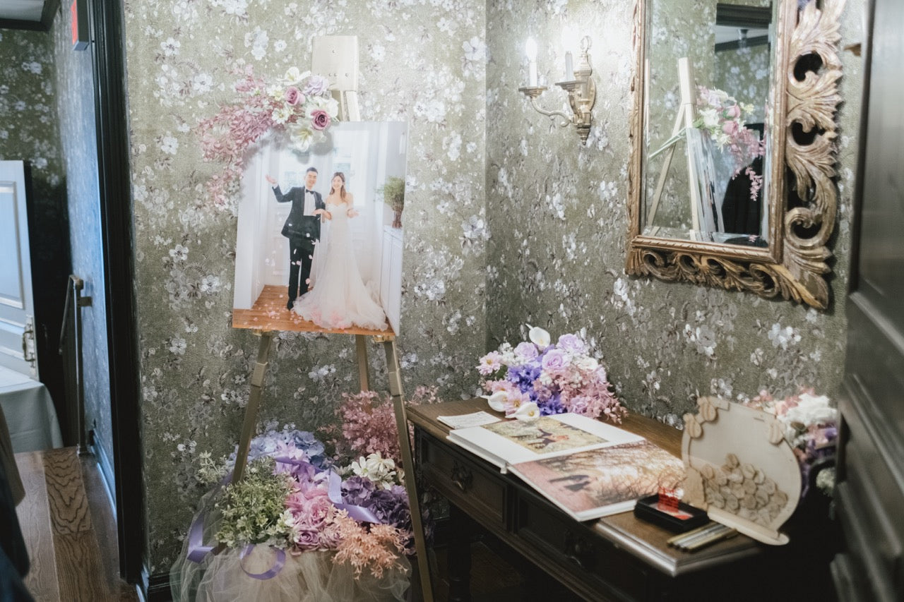 Pillars backdrop - Standard Wedding Set
