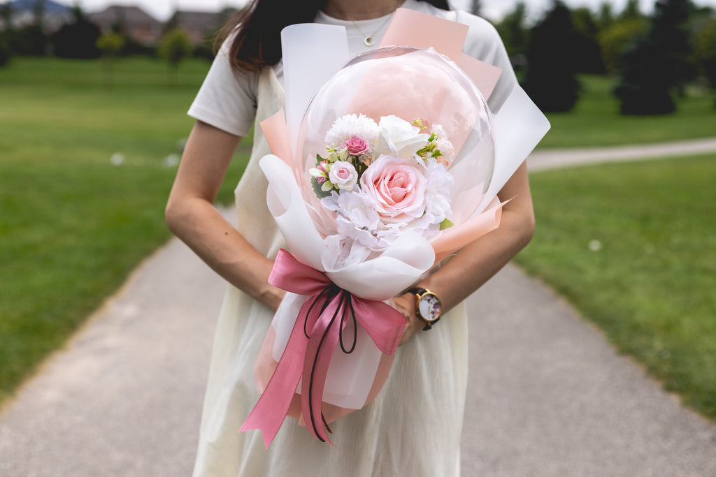 Pink Mother's Day Bubble Bouquet