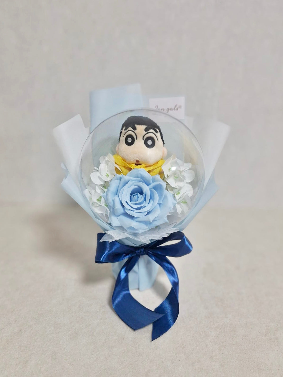 Crayon Shin-chan with Blue