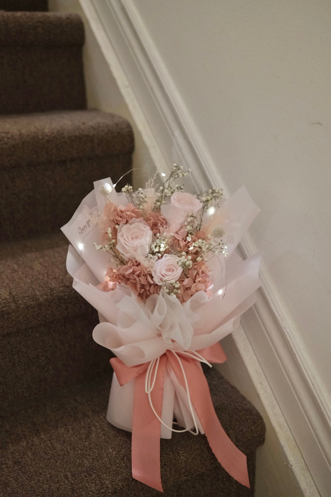 Blush Preserved Roses