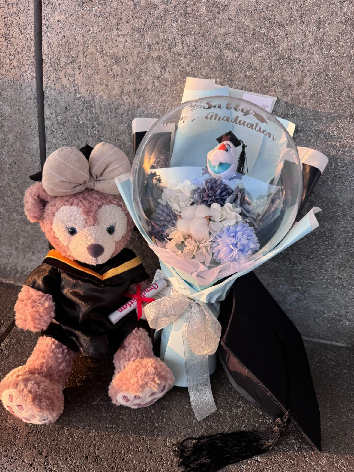 Olaf with Sky Blue