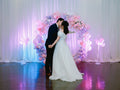 Pastel Ballon Arch with Florals