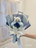 Donald Duck with Blue