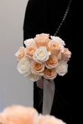 Peachy Rose Bridal Bouquet