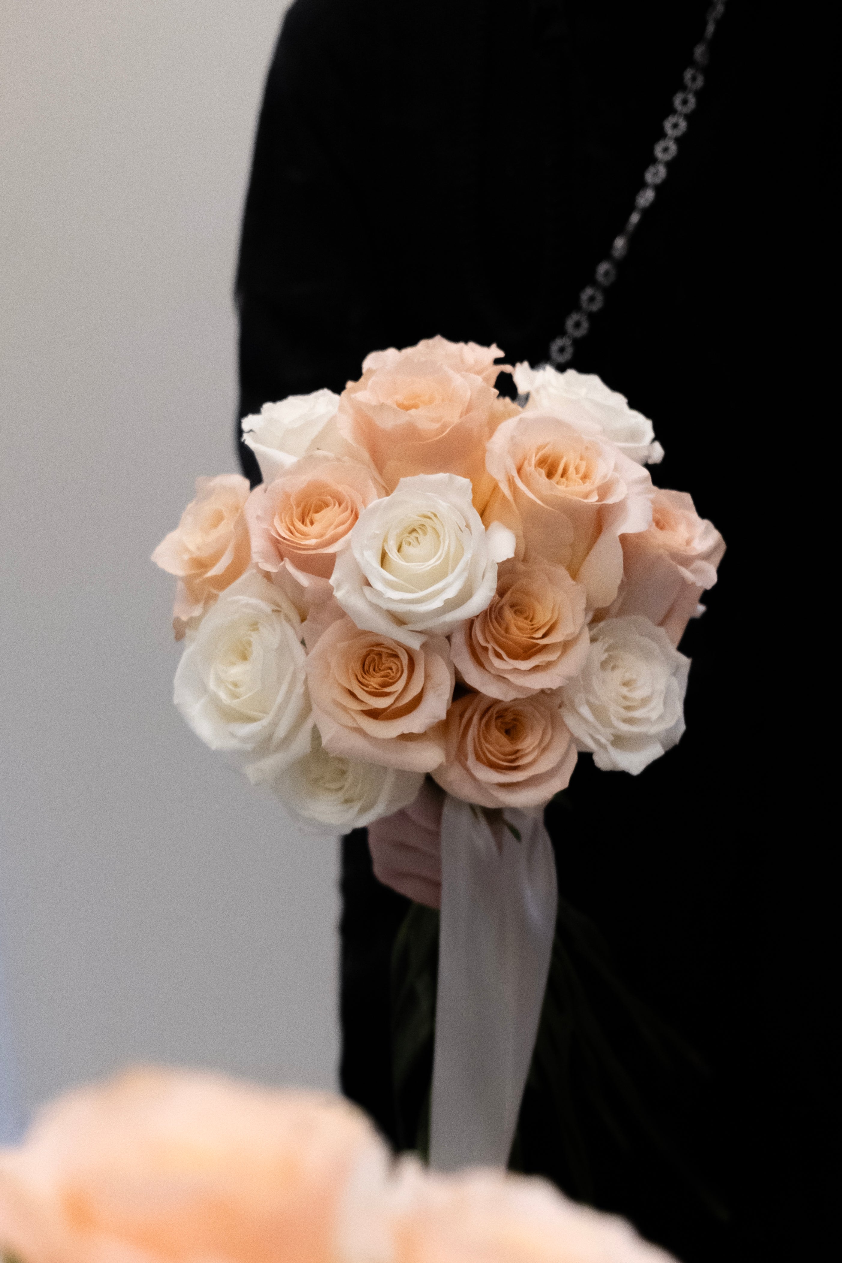Peachy Rose Bridal Bouquet