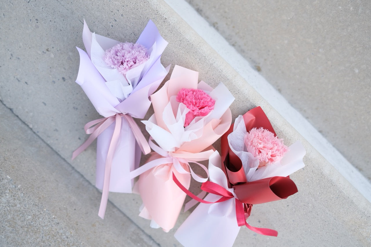 Single Preserved Carnation