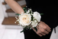 Corsage with Fresh Rose