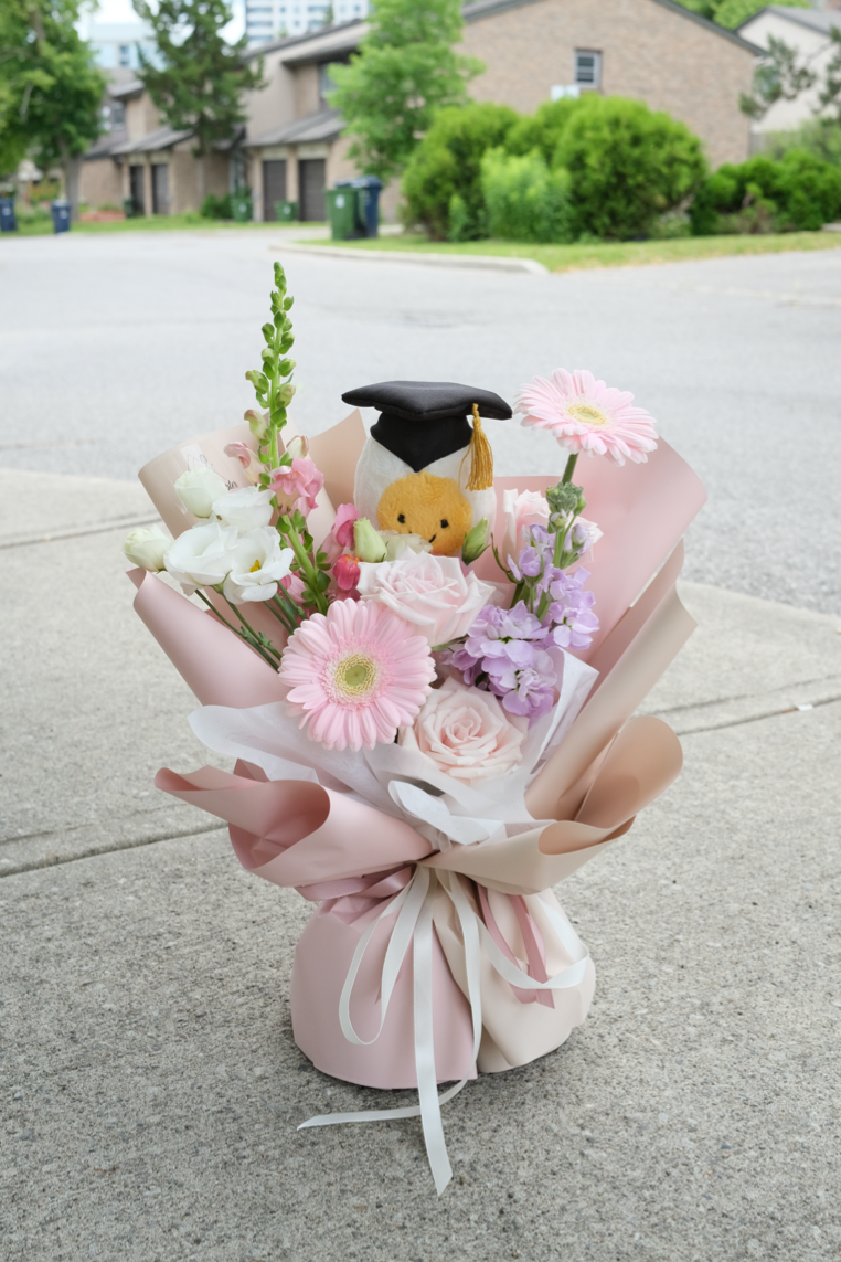 Warm Pastel with Graduation Egg