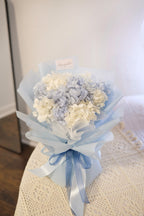 Serene Sky Preserved Hydrangea