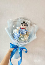 Crayon Shin-chan with Blue