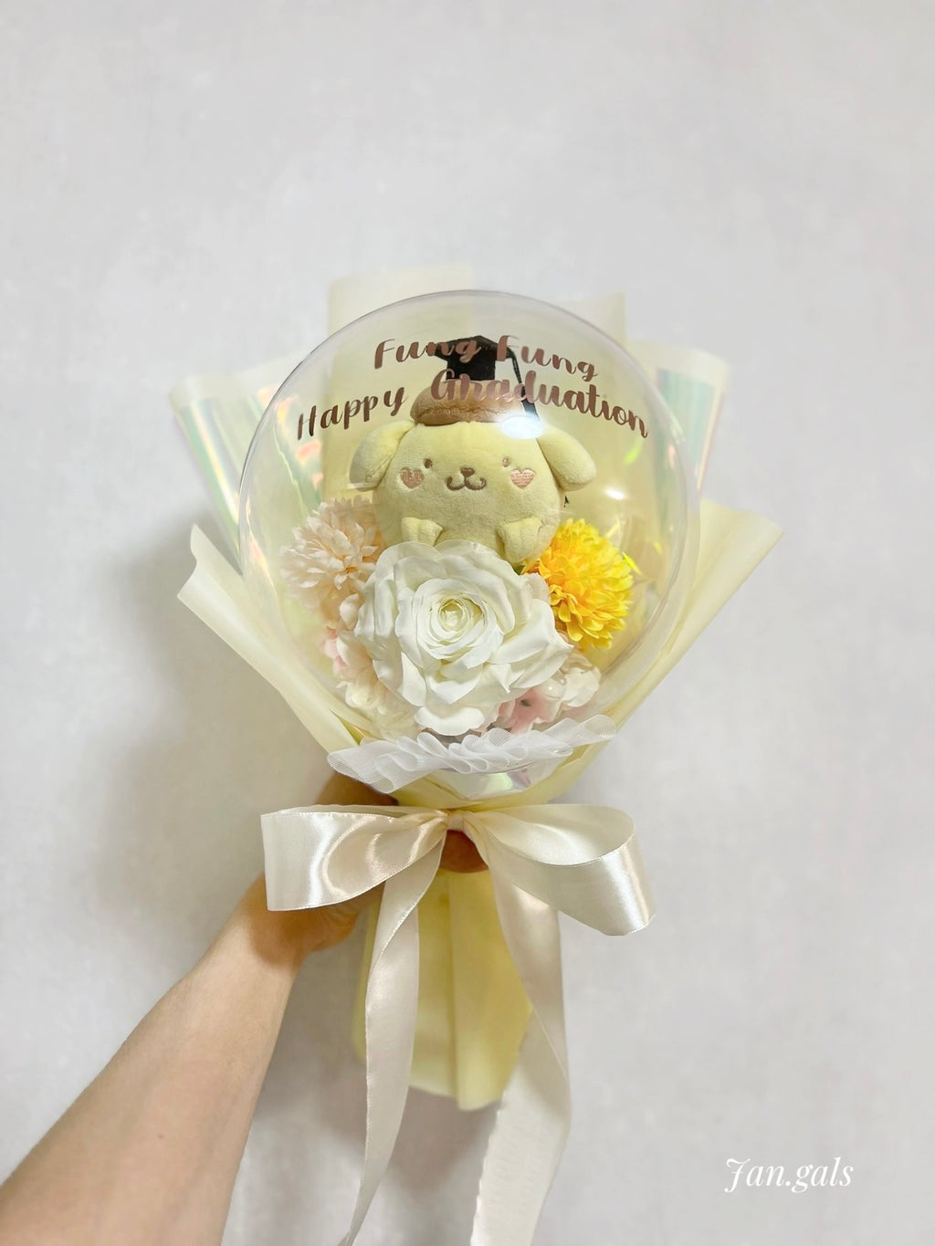 Pompompurin with Yellow & Peach