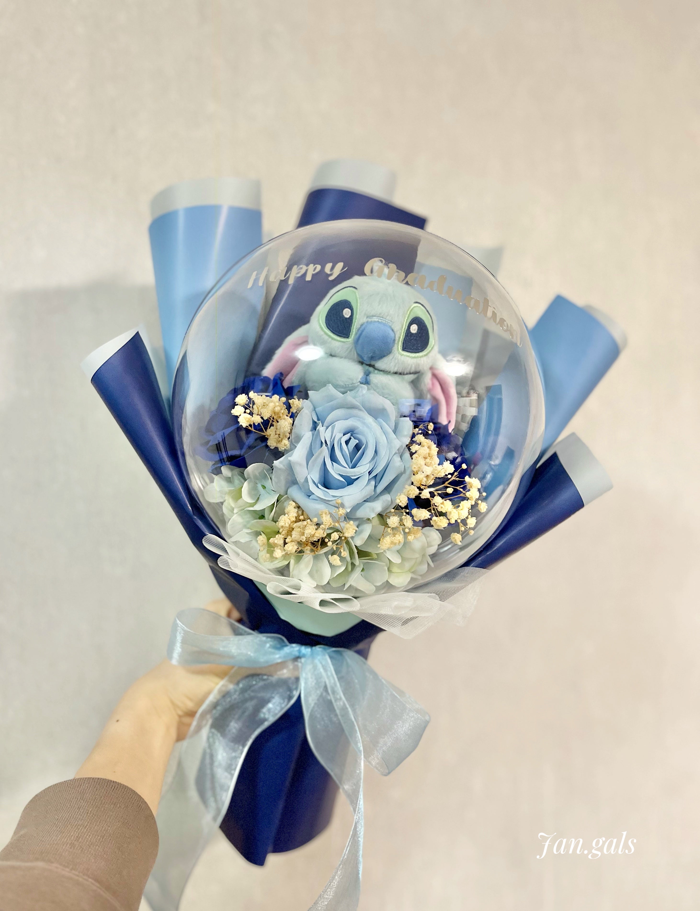 Stitch with Blue