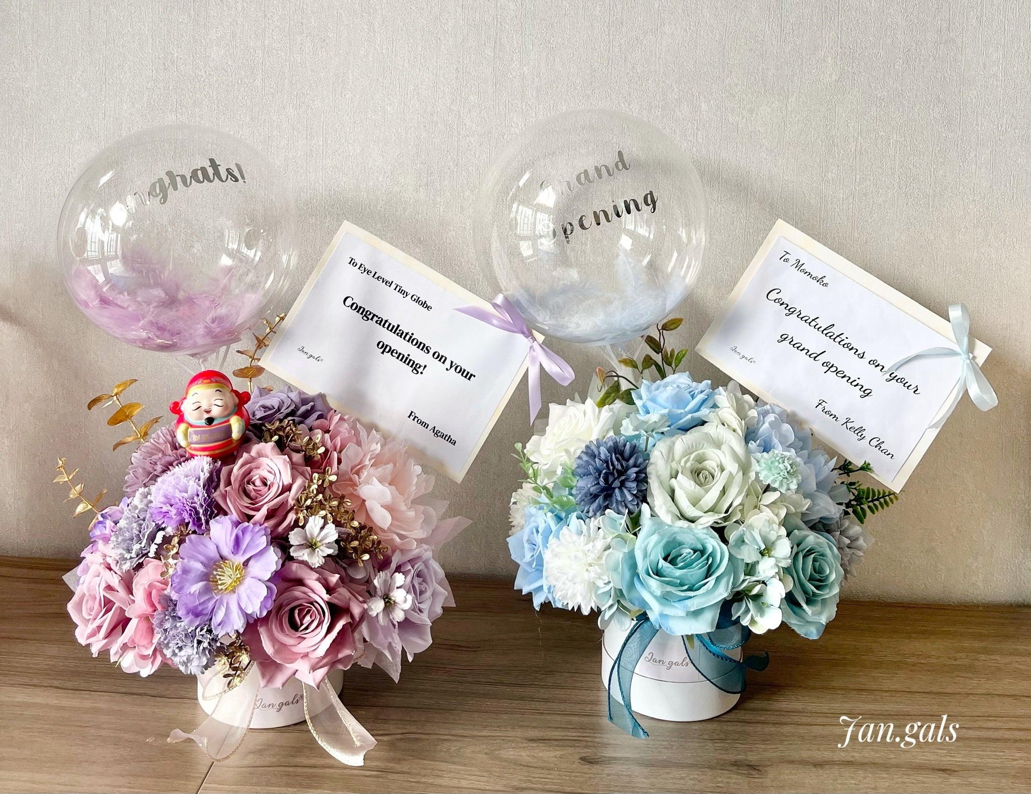 Round-shaped Table Florals
