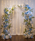 Sky Blue Curved Arch