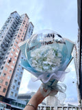 Blue & Hydrangea Bubble