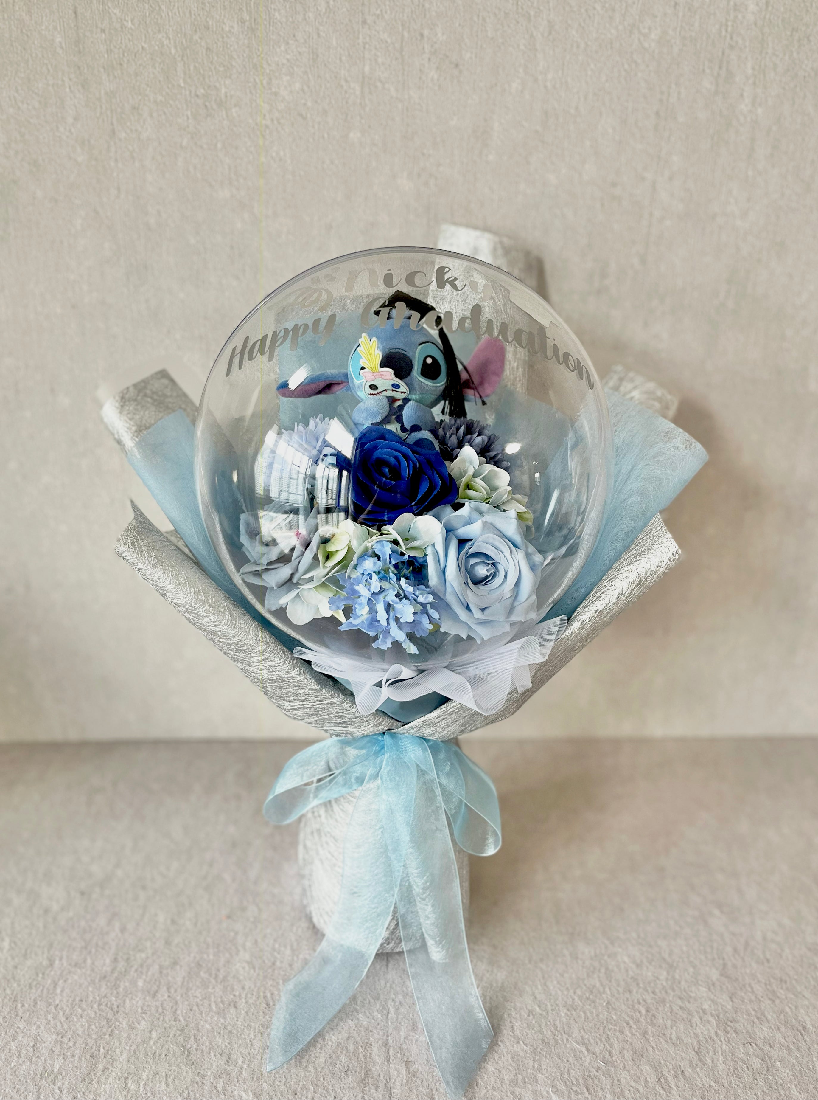 Stitch with Blue