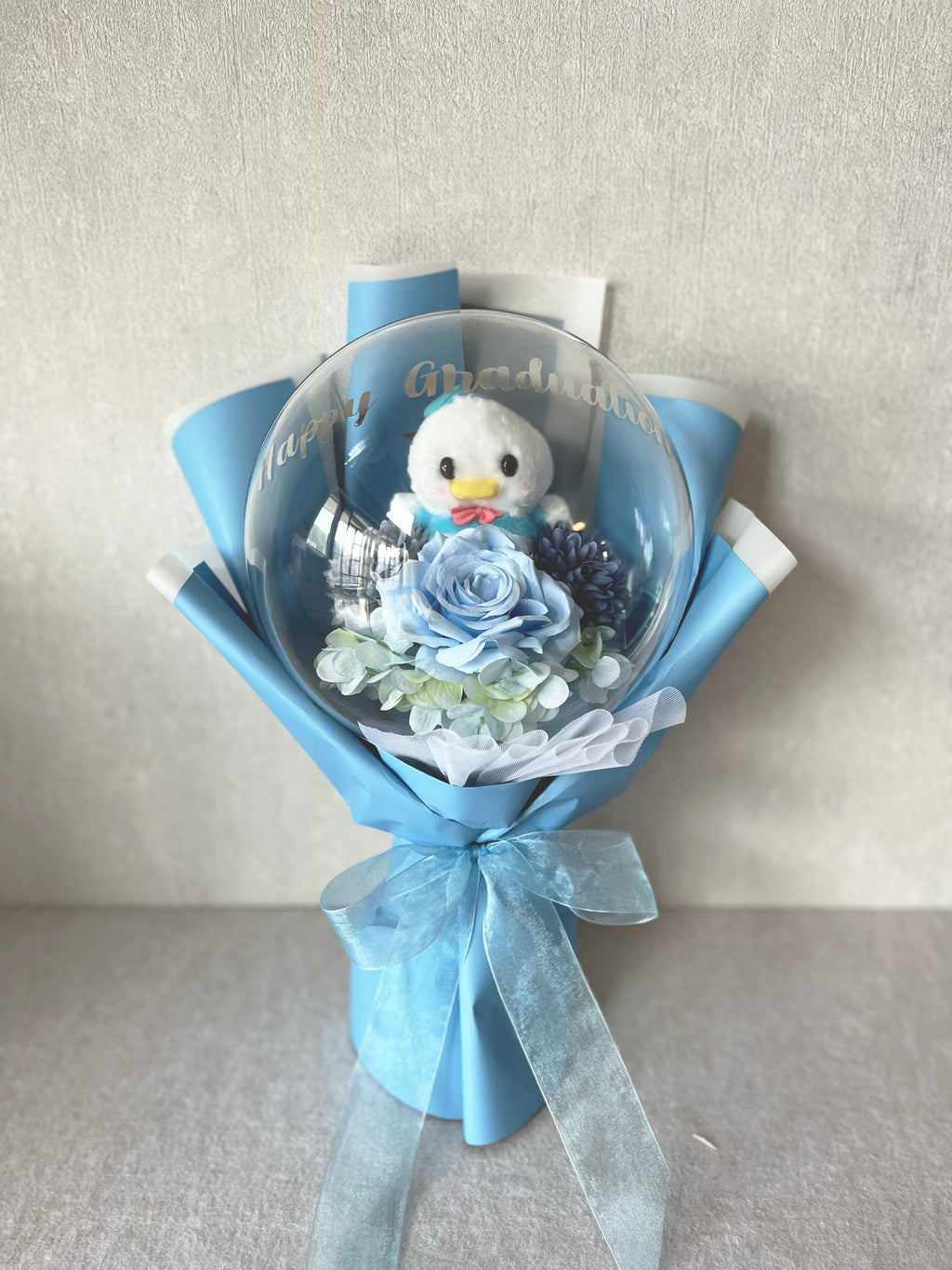 Donald Duck with Blue