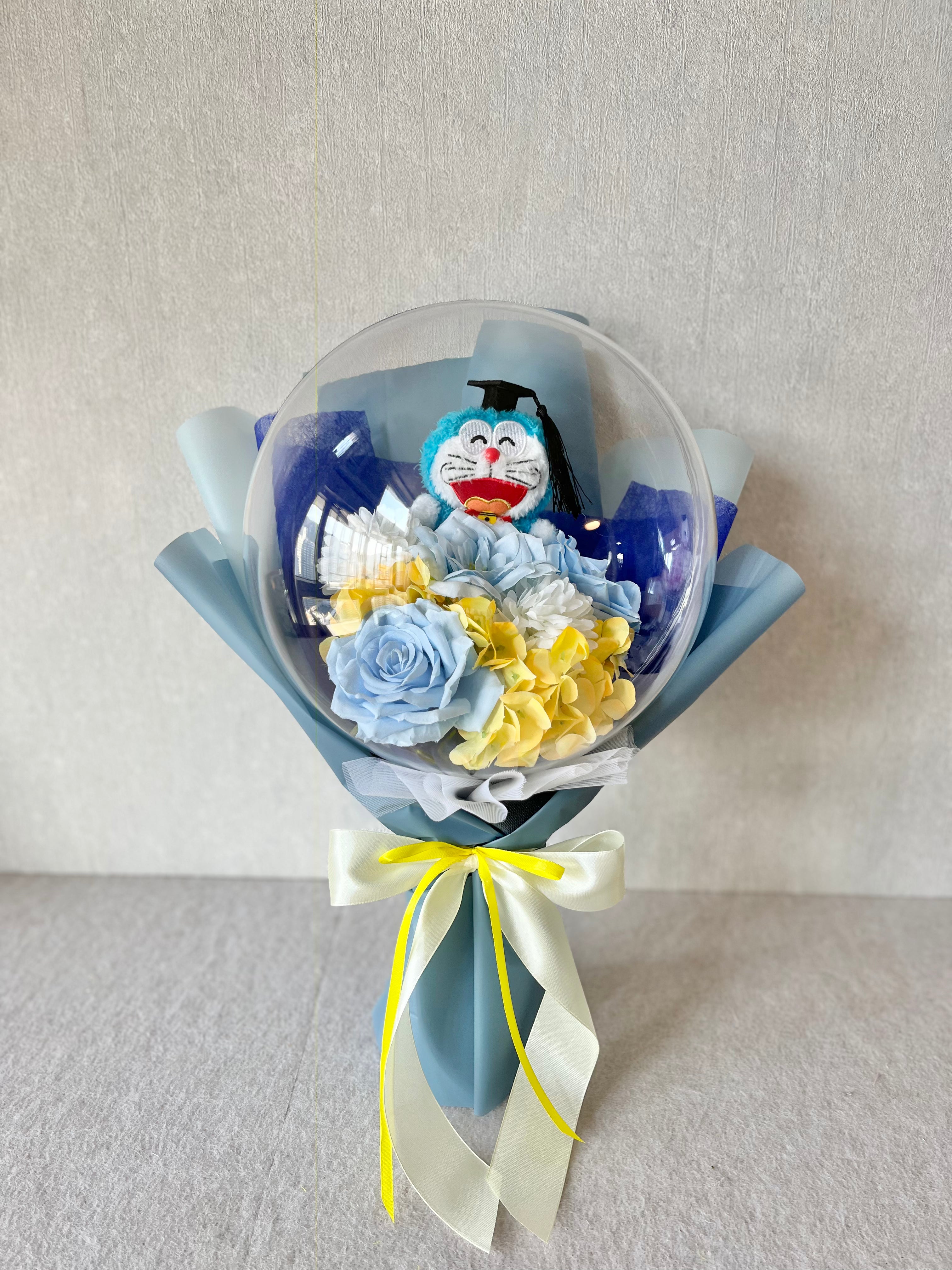 Doraemon with Blue