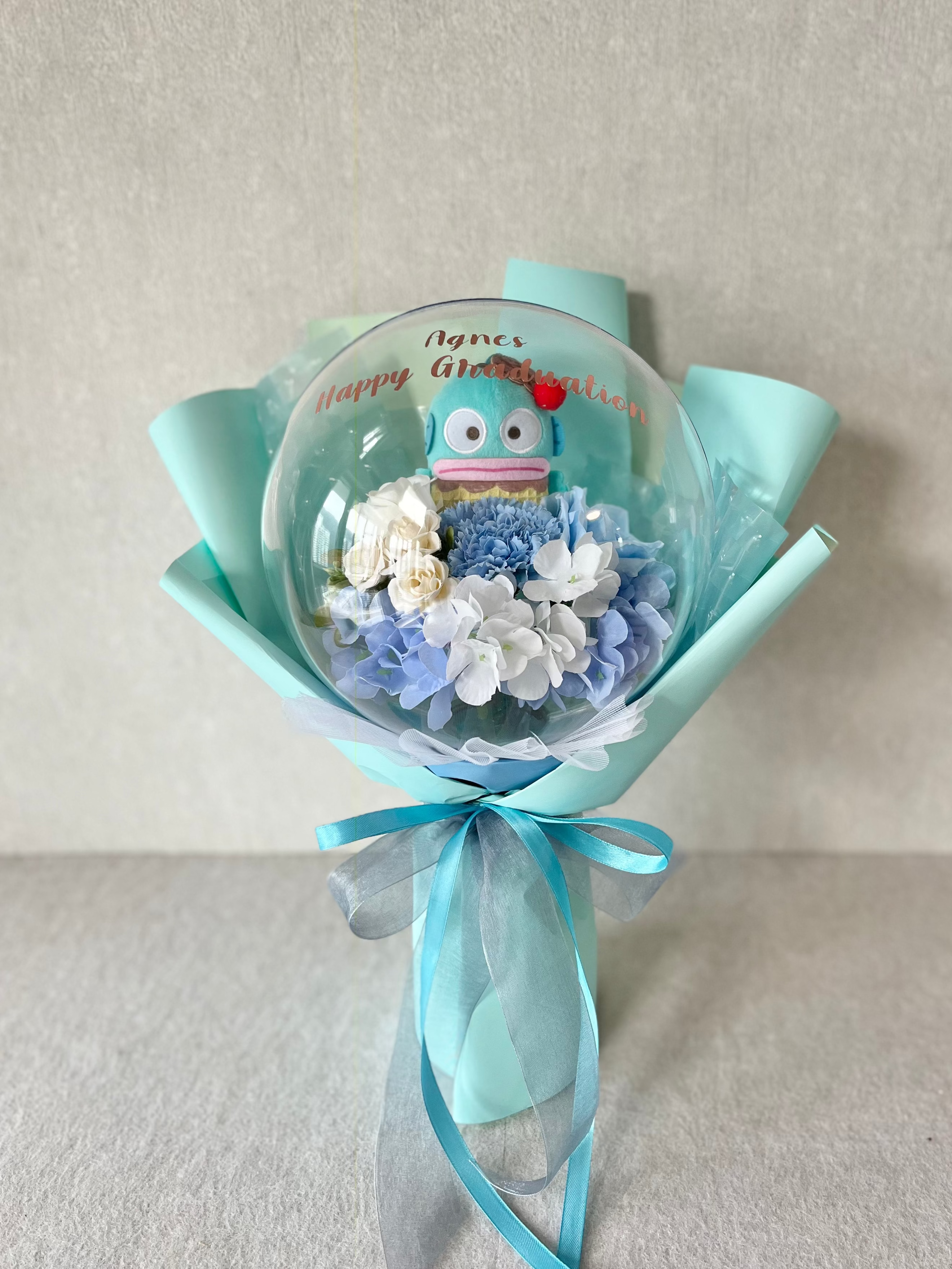 Hangyodon with Mint and Blue