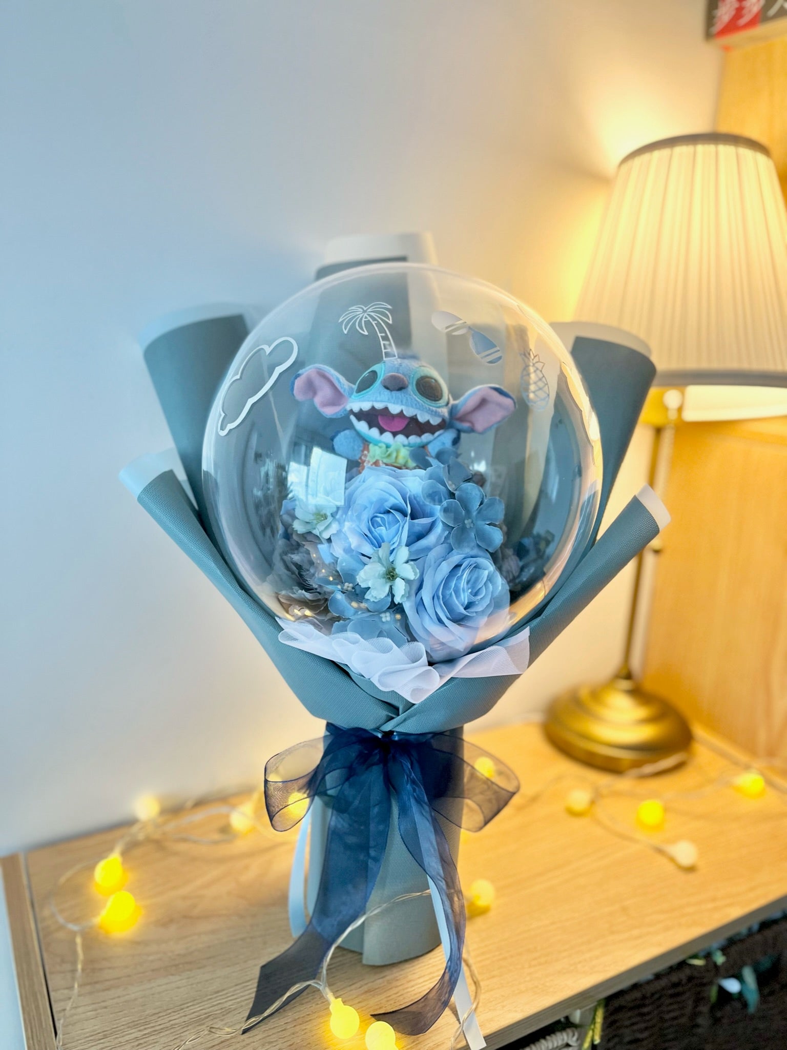 Stitch with Blue