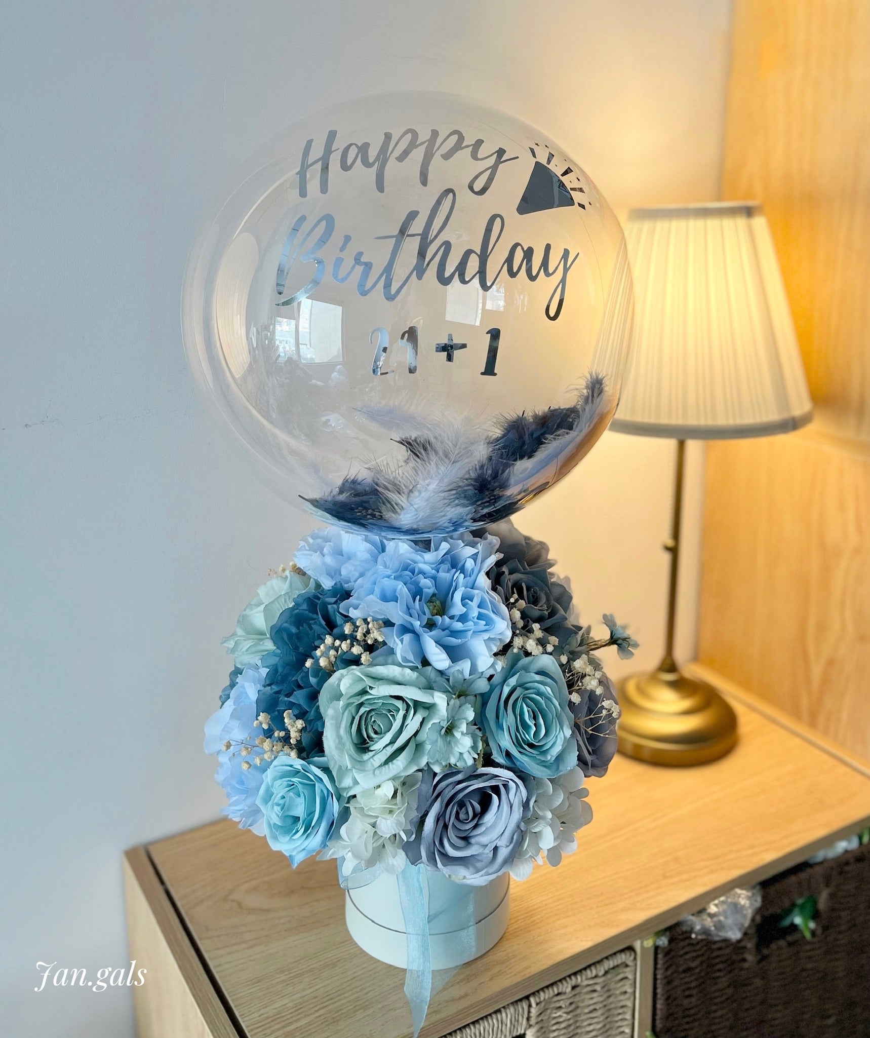 360° Serenity with Blue