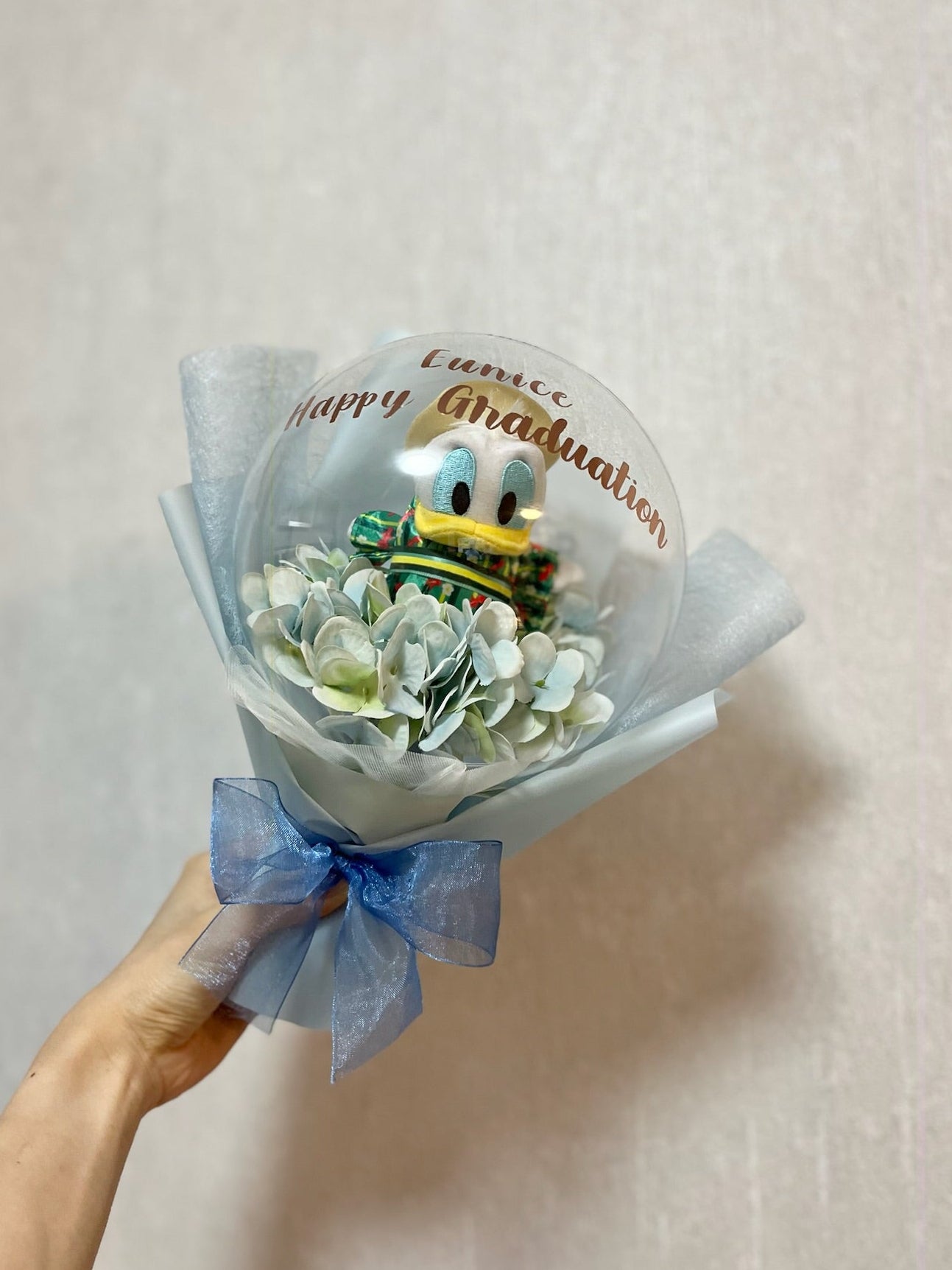 Donald Duck with Blue