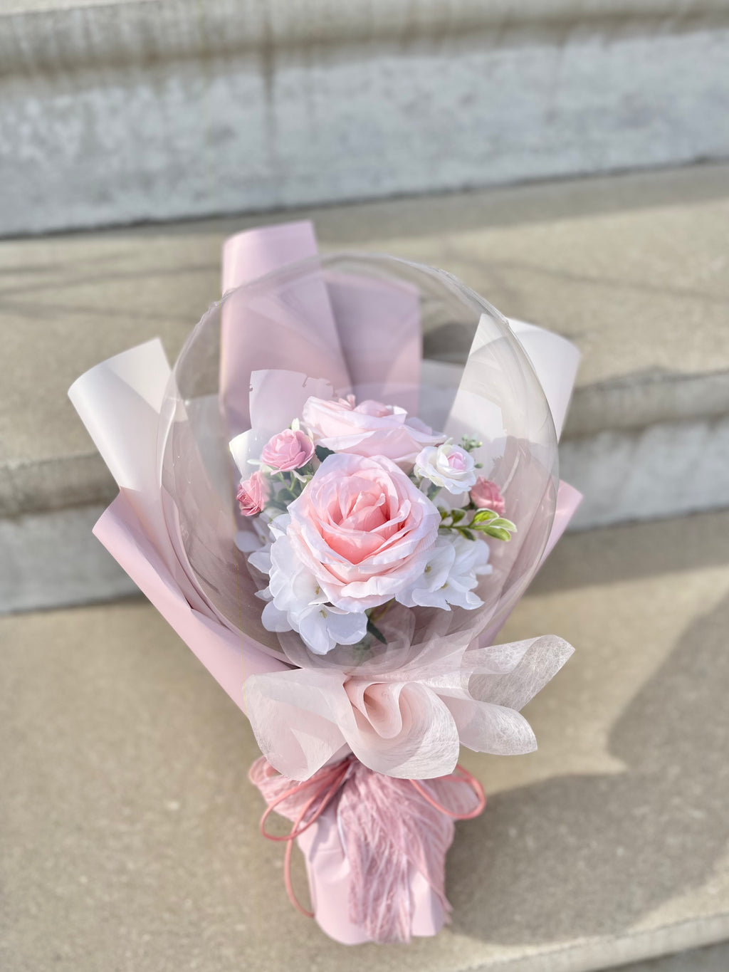 Pink Mother's Day Bubble Bouquet