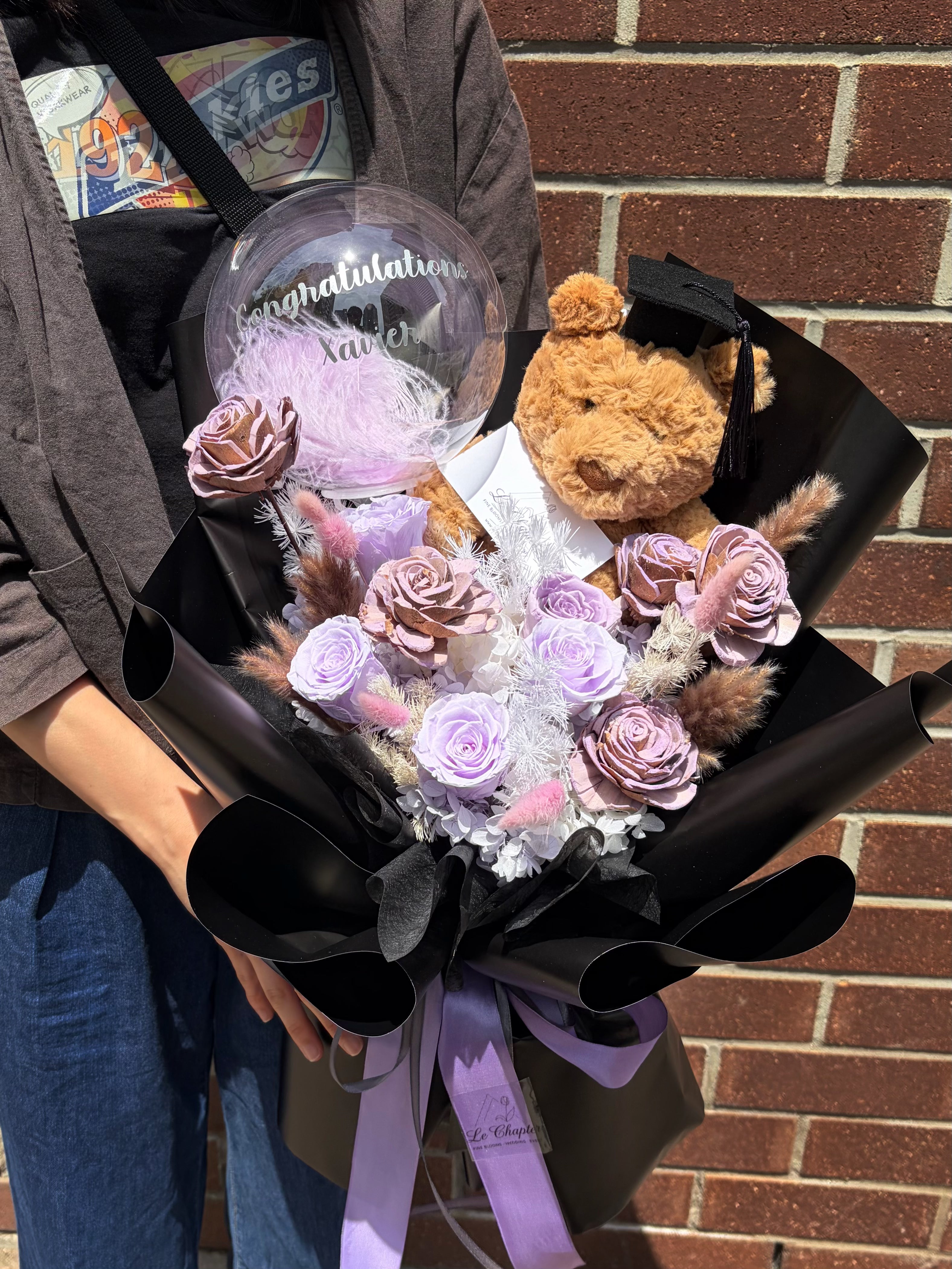 Bartholomew Bear Graduate Bouquet