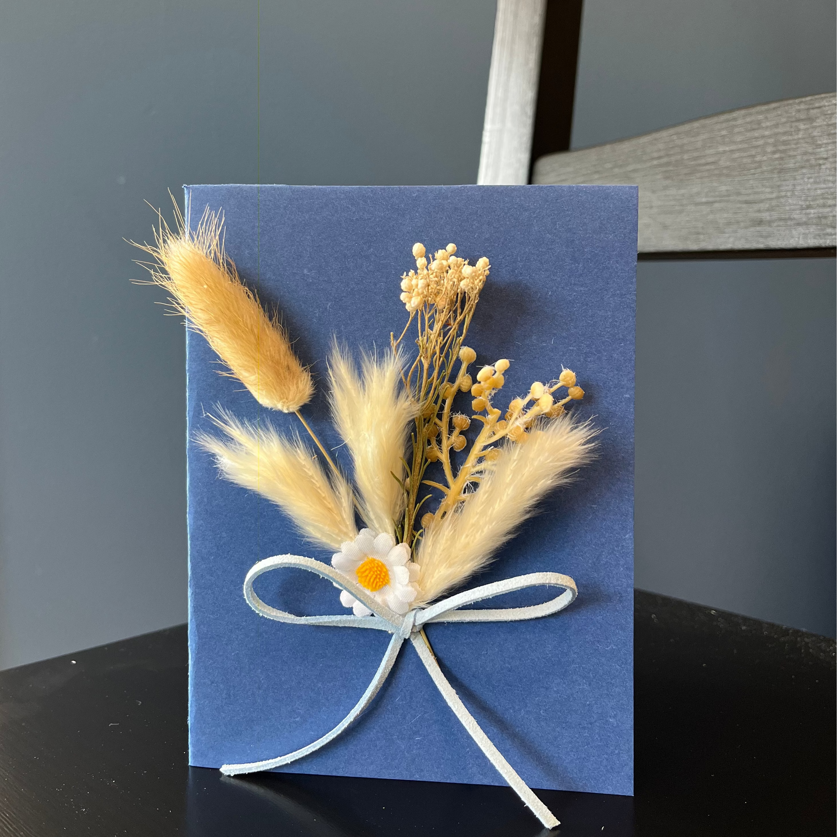 Dried Flower Message Card
