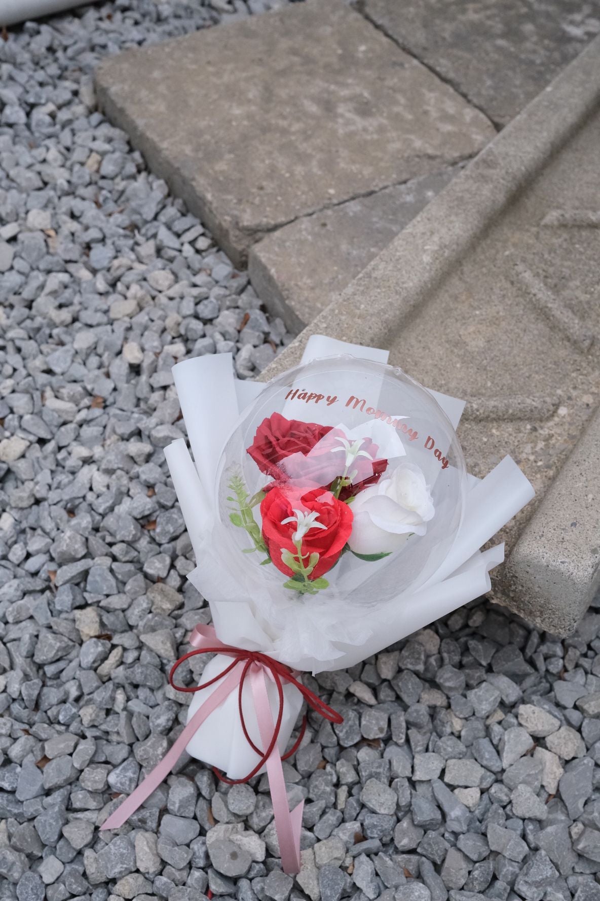 Mother's Day Red Roses Bubble